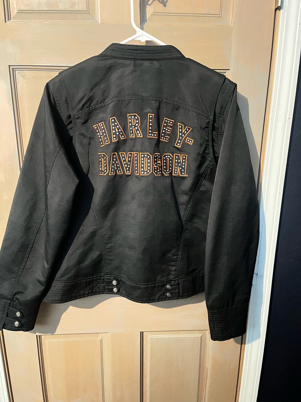 Harley-Davidson Black Jacket with Studded Logo